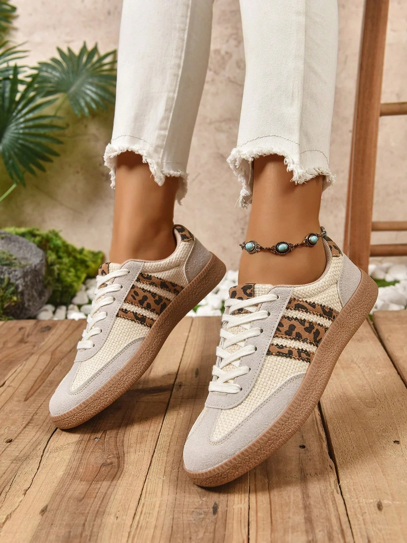 Zapatillas Premium Leopardo